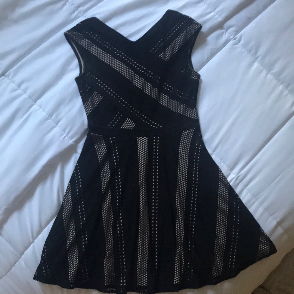 BCBG Black/Cream Dress